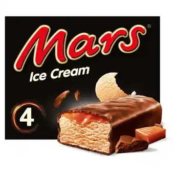 Asda Mars 4 chocolate caramel ice cream bars offer