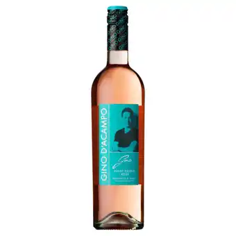 Asda Gino d'acampo pinot grigio rosé offer
