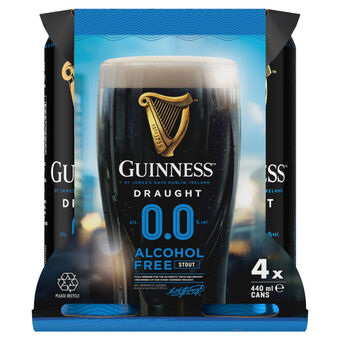 Asda Guinness draught 0.0% non-alcoholic beer offer