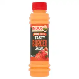Asda Indus tasty burger sauce offer