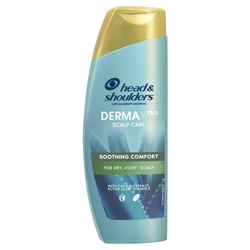 Head & shoulders dermaxpro soothing itchy scalp antidandruff shampoo