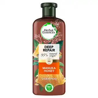 Asda Herbal essences bio:renew shampoo bourbon & manuka honey deep repair offer