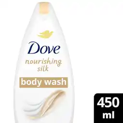 Asda Dove silk glow body wash offer