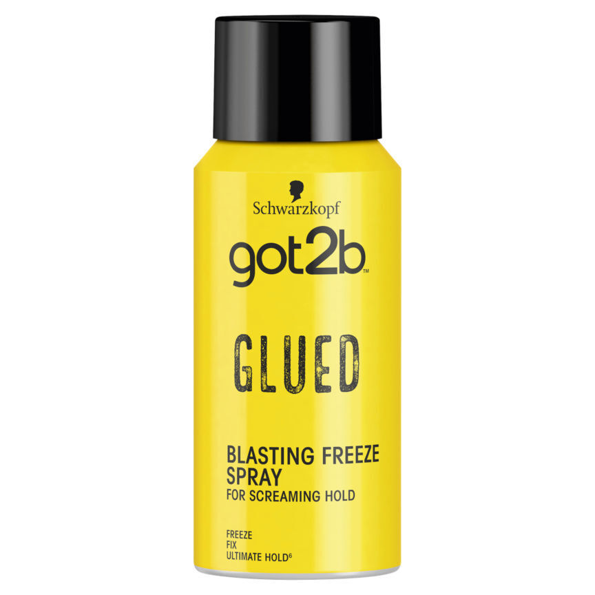 Schwarzkopf got2b glued blasting freeze spray travel size offer at Asda