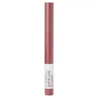 Asda Maybelline superstay matte ink crayon lipstick 15 lead the way offer