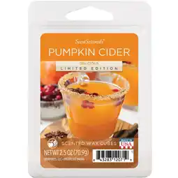 Asda Scentsationals pumpkin cider wax cubes offer