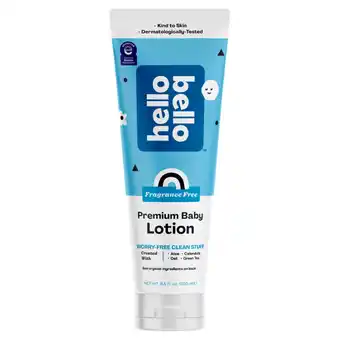 Asda Hello bello premium baby lotion fragrance free offer
