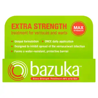 Asda Bazuka extra strength treatment gel offer