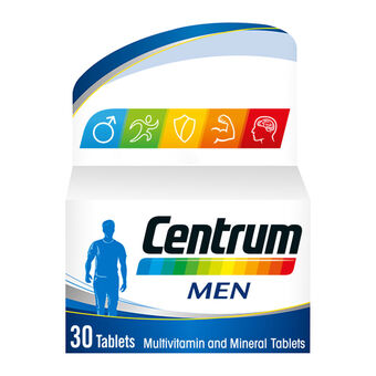 Asda Centrum men multivitamin tablets offer