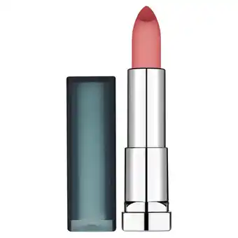 Asda Maybelline color sensational creamy matte lipstick 987 smoky rose offer