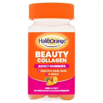 Asda Haliborange beauty collagen 30 pineapple flavour offer