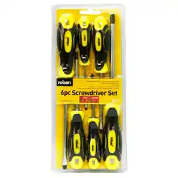 Asda Rolson 6pc screwdriver set offer