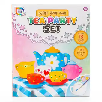 Asda Activity hub paint your own tea pot ( age 3+ years) offer