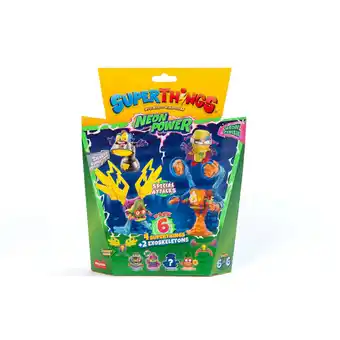 Asda Superthings neon power pack 6 of 6 offer