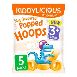 Asda Kiddylicious popped hoops bbq flavour 3+ years offer