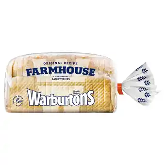 Morrisons Warburtons original farmhouse bread offer