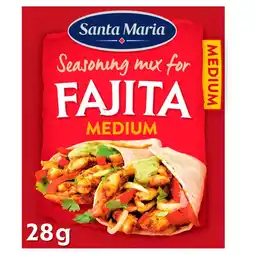 Morrisons Santa maria medium fajita mix offer