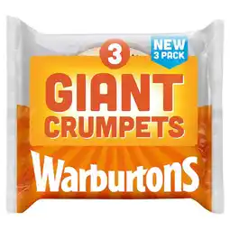 Morrisons Warburtons giant crumpets offer
