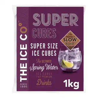 Morrisons The ice co super cubes offer