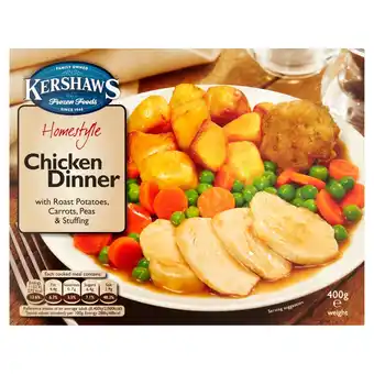 Morrisons Kershaws homestyle chicken dinner offer