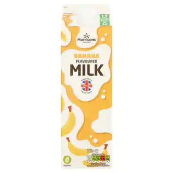 Morrisons Morrisons banana flavoured fresh milk offer