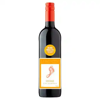 Morrisons Barefoot shiraz red wine offer