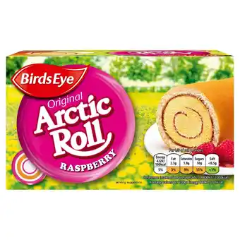 Morrisons Birds eye original arctic roll raspberry offer