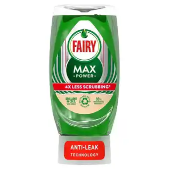 Morrisons Fairy max power original washing up liquid offer