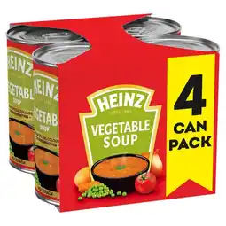 Morrisons Heinz classic vegetable soup 4 pack offer