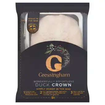 Morrisons Gressingham duck crown offer