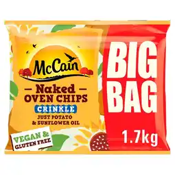 Morrisons Mccain naked oven chips crinkle offer