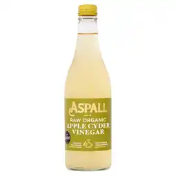 Morrisons Aspall raw organic apple cyder vinegar offer