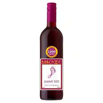 Morrisons Barefoot jammy red wine offer