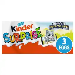 Morrisons Kinder surprise multipack offer