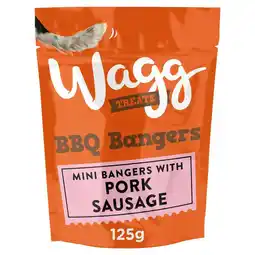 Morrisons Wagg bbq bangers dog treats offer