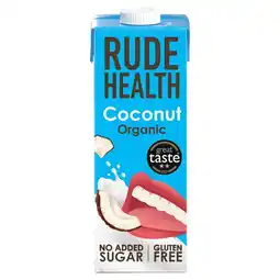 Morrisons Rude health long life organic coconut milk alternative offer