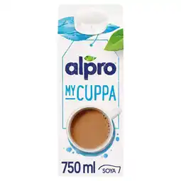 Morrisons Alpro my cuppa soya chilled drink offer