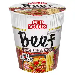 Morrisons Nissin cup noodle beef five spice offer