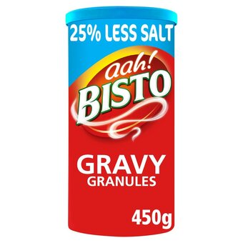 Morrisons Bisto reduced salt gravy granules beef offer