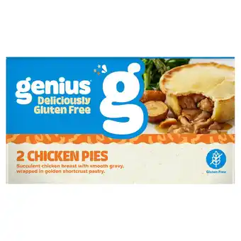 Morrisons Genius gluten free denby dale gluten free chicken pie offer