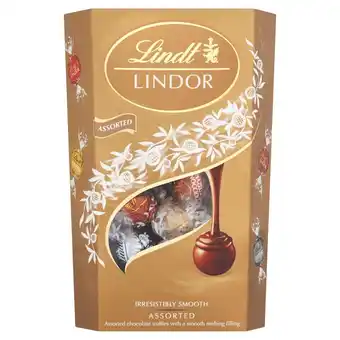 Morrisons Lindt lindor assorted cornet truffles offer