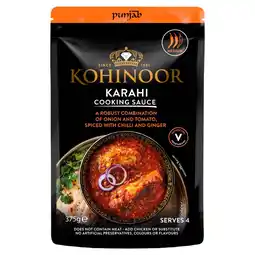 Morrisons Kohinoor punjabi karahi cooking sauce offer