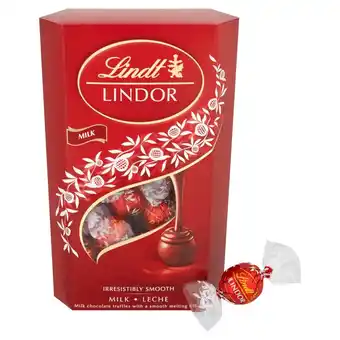 Morrisons Lindt lindor milk chocolate cornet truffles offer