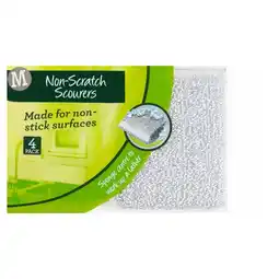 Morrisons Morrisons no scratch silver scourer 4 pack offer