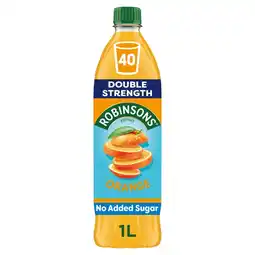 Morrisons Robinsons double strength orange squash offer