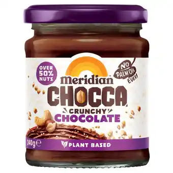 Morrisons Meridian chocca crunchy chocolate spread offer