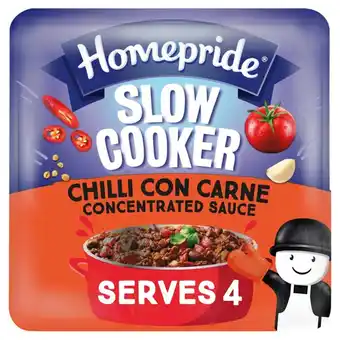 Morrisons Homepride slow cook chilli offer