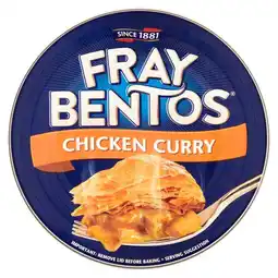 Morrisons Fray bentos chicken curry pie offer