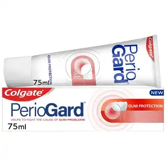 Morrisons Colgate periogard gum protection toothpaste 75ml offer