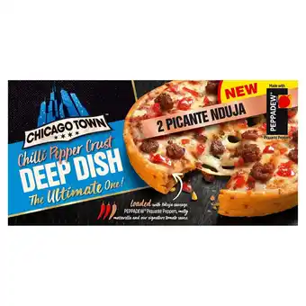 Morrisons Chicago town deep dish piccante n'duja offer